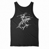 Swordfish Stallion Tank Top - Black